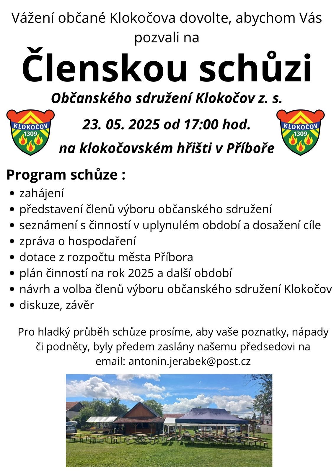 Členská schůze